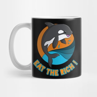 Eat the Rich Orca Mug